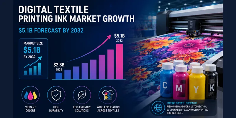 Digital Textile Printing Ink Market Growth: $5.1B Forecast by 2032 